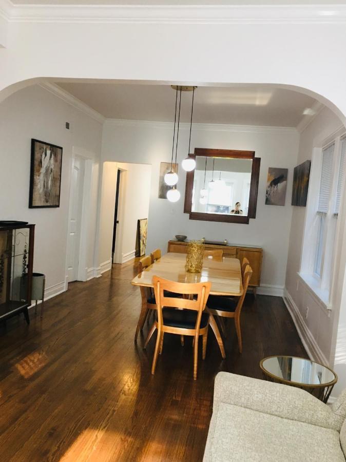 Logan Square Modern Apartment Chicago Esterno foto